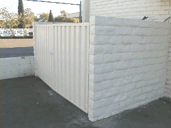 trash enclosures and gates